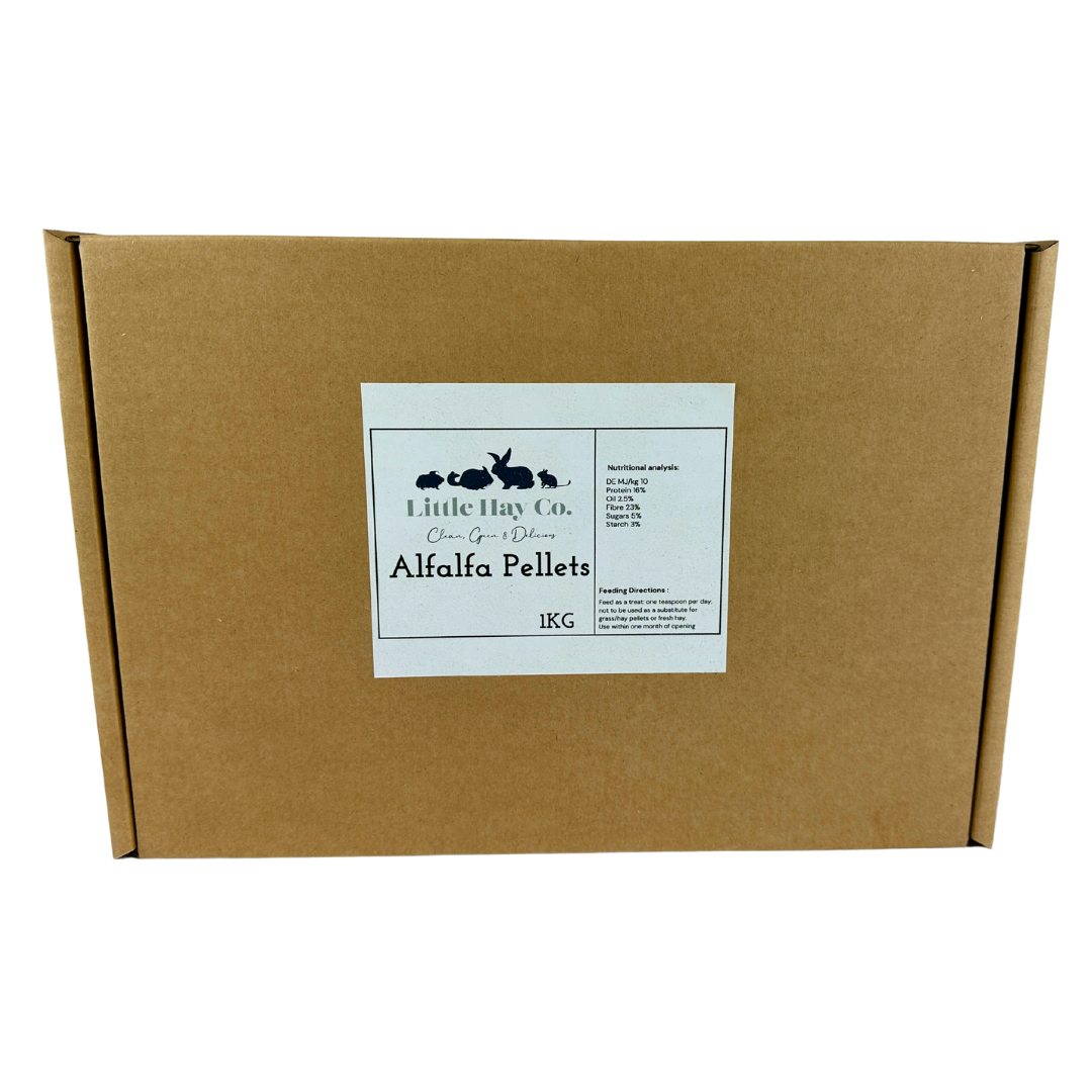 Alfalfa Pellets for Rabbits, Guinea Pigs and small pets