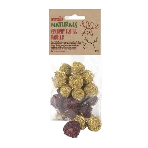 Crunchy Festive Bauble Treats