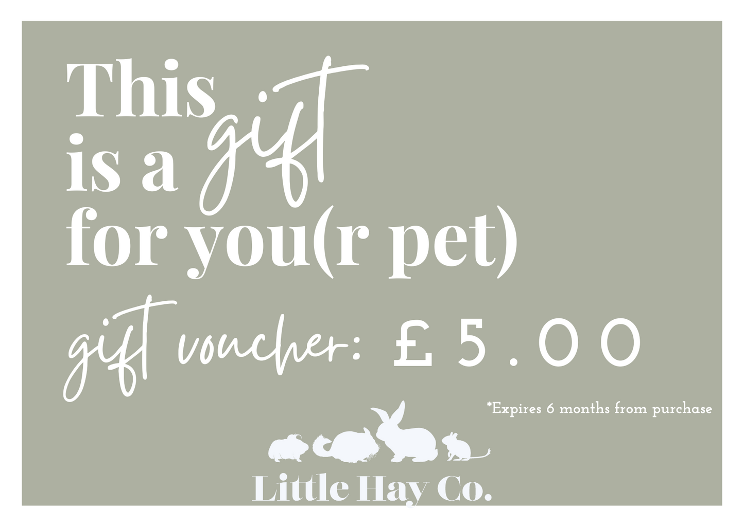 Little Hay Co Gift card