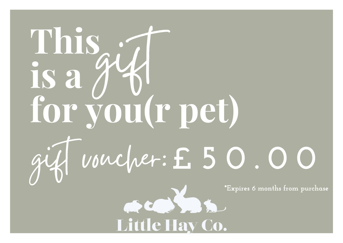 Little Hay Co Gift card