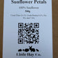 Sunflower Petals