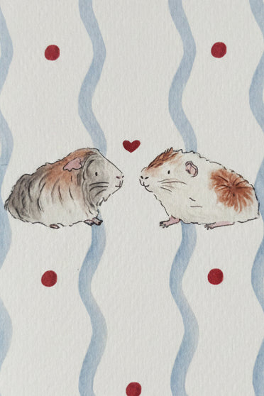 Piggy Love Greeting Card