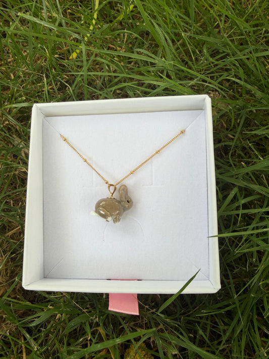 Bunny necklace