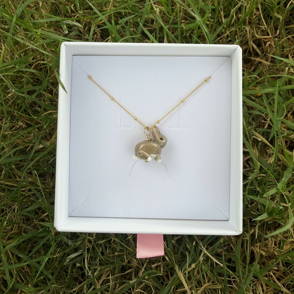 Bunny necklace