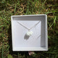 White lop rabbit necklace