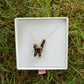 Tabby cat necklace