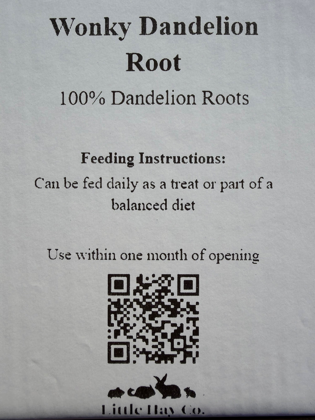 Wonky Dandelion Root