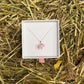 Pink pig Necklace